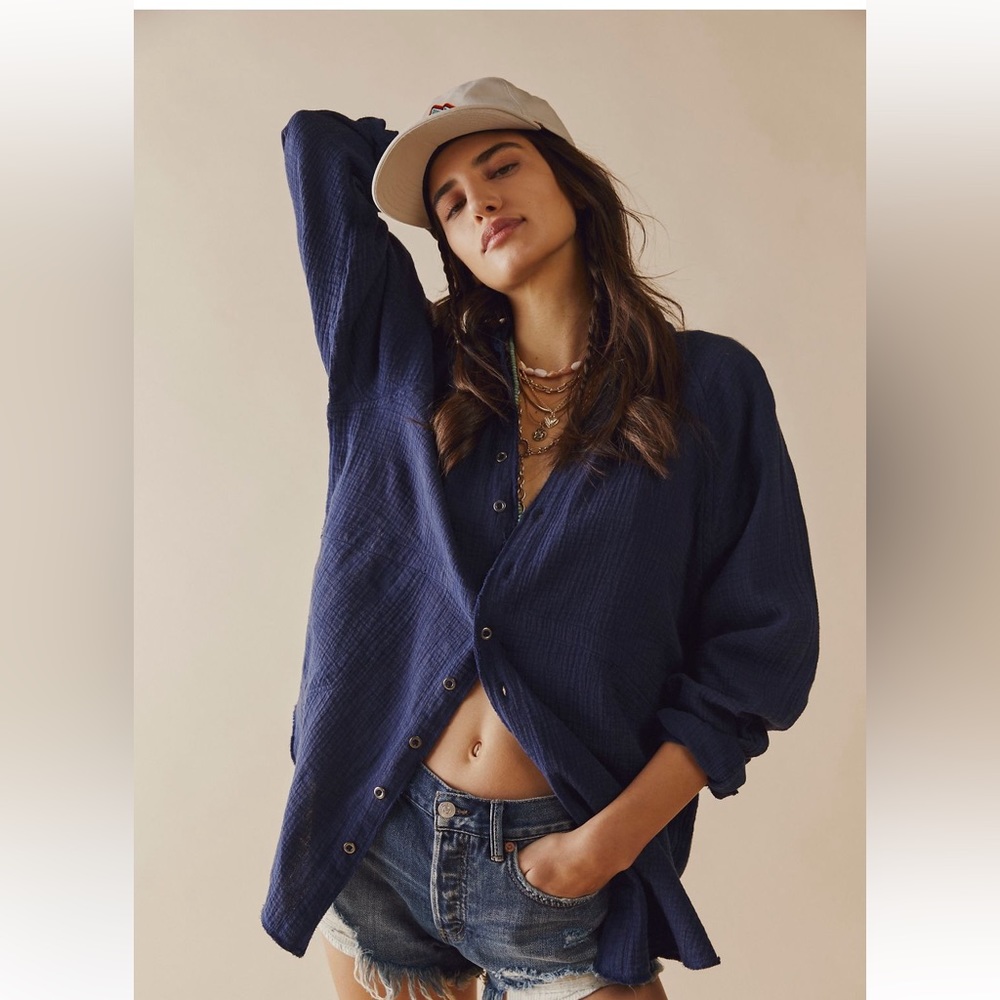 We the Free Summer Daydream Buttondown shirt